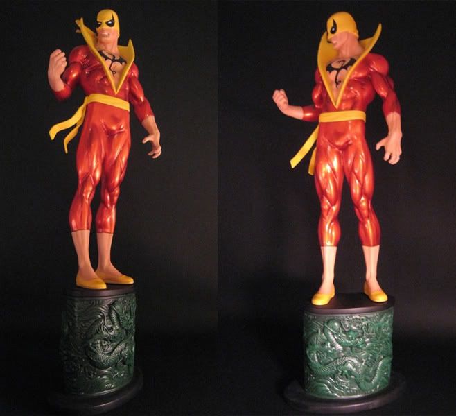 bowen iron fist statue