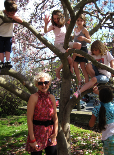 Kids in Tree