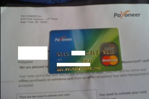 Payooner Debit Card