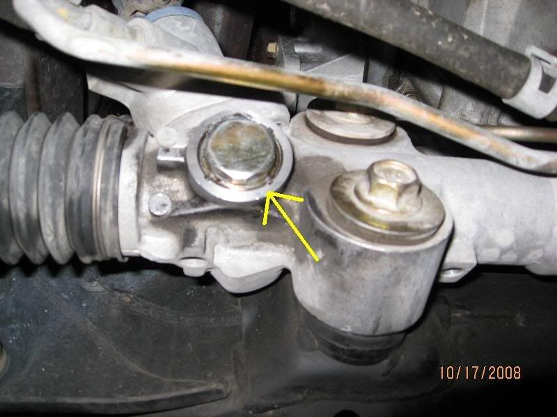 Nissan titan rack and pinion leak #1