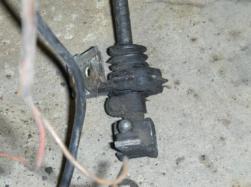 The manual tranny rack has