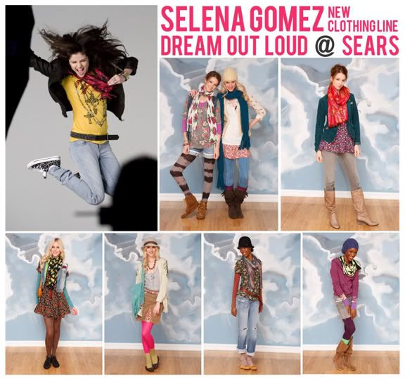 selena gomez clothing line pictures. selena gomez,dream out loud