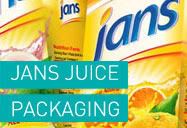jans juice packaging