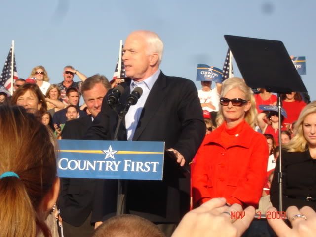 McCain Indy Rally