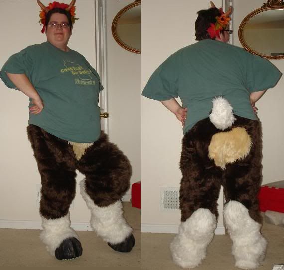 goat legs costume