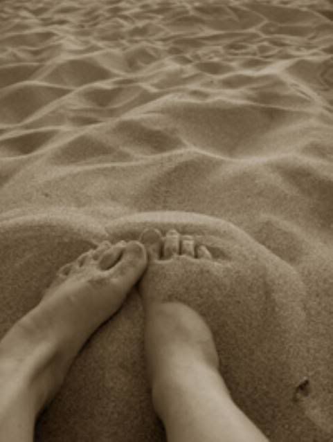 toes in the sand Pictures, Images and Photos