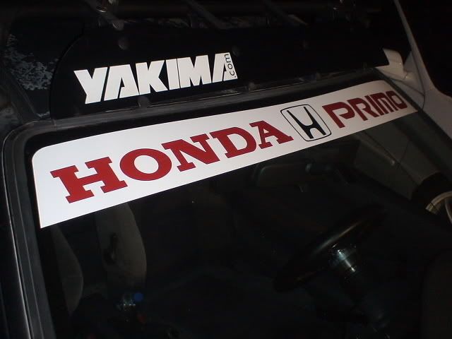 Honda primo banner ek #7