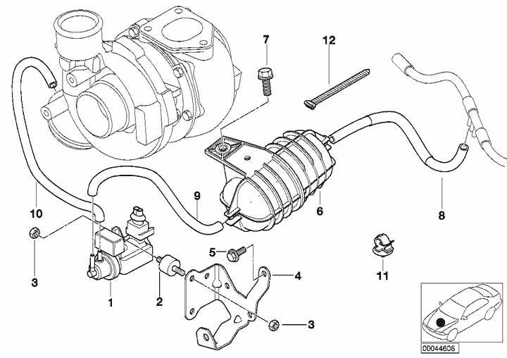 Bmw 330d turbo diagram #2