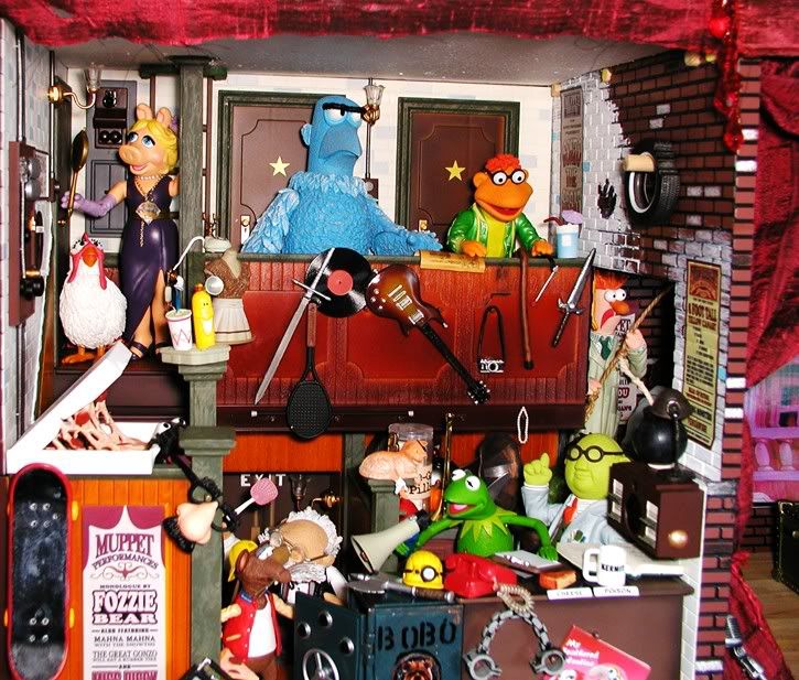 muppets backstage playset