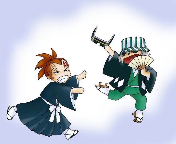Funny Renji & Urahara Pictures, Images and Photos