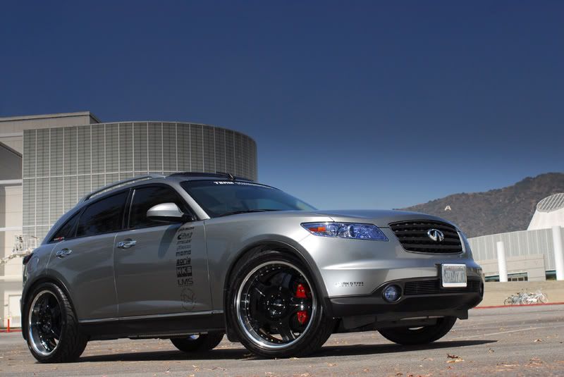 Silver nissan armada with black rims #10