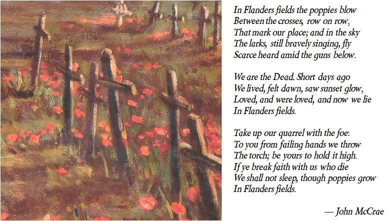 flanders field poem. Flanders Field