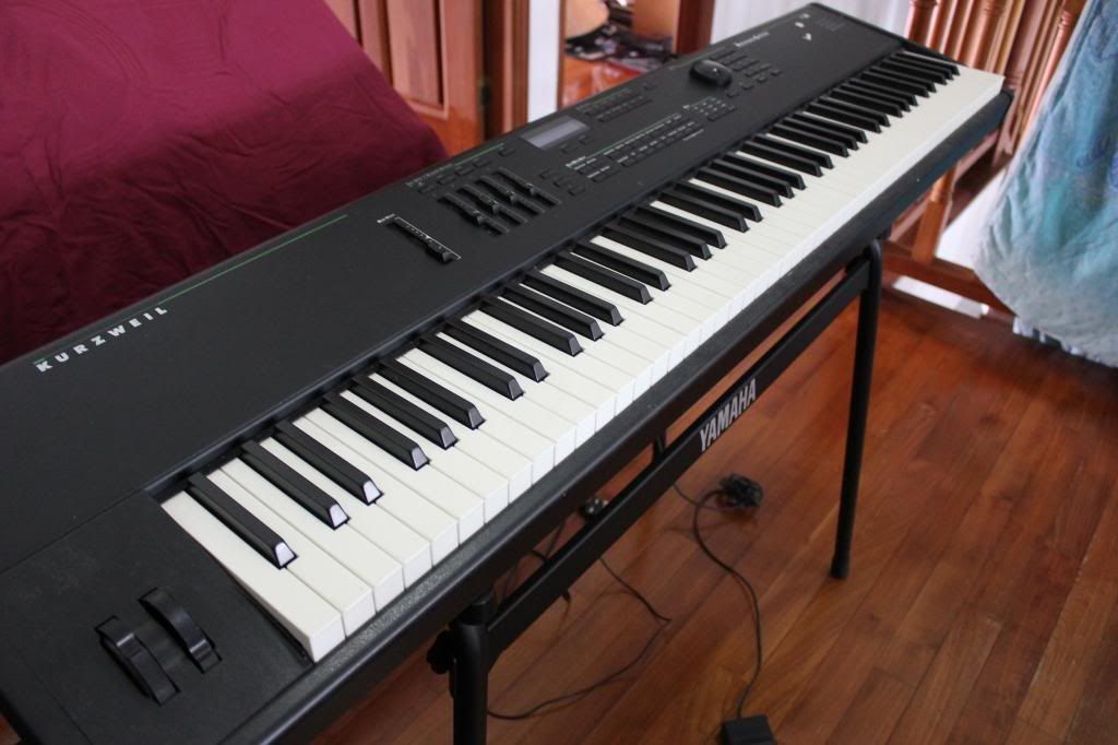 KURZWEIL PC88 DIGITAL PIANO 88 KEYS WEIGHTED KEYBOARD WORKSTATION NOT