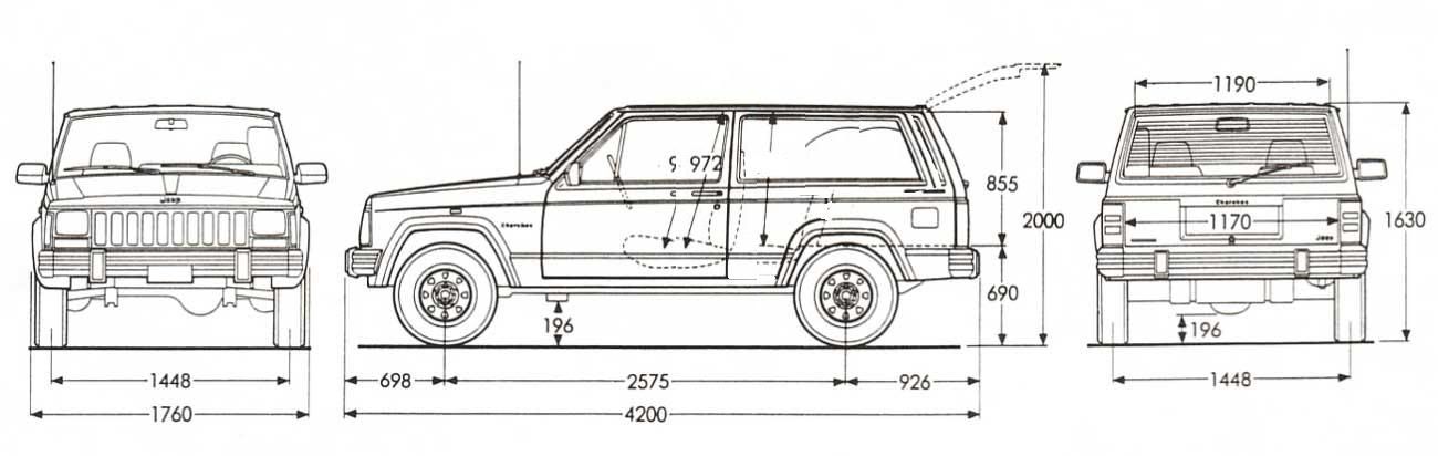 1987 Jeep cherokee oregon #5