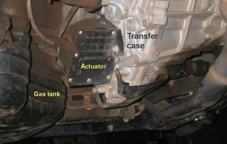 2004 toyota 4runner transfer case actuator #2