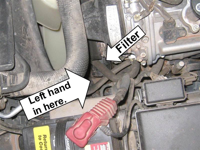 Changing the V8 oil filter from the top - Toyota 4Runner Forum ... Changing the V8 oil filter from the top - Toyota 4Runner Forum ...