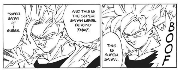 Super Saiyan 2 Gohan Vs Cell. was only a Super Saiyan 1.