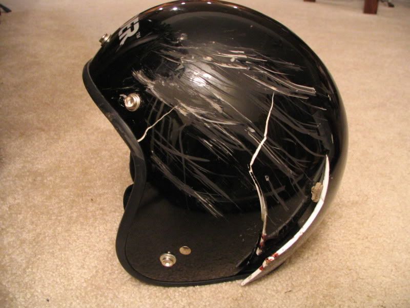 Zachs helmet...