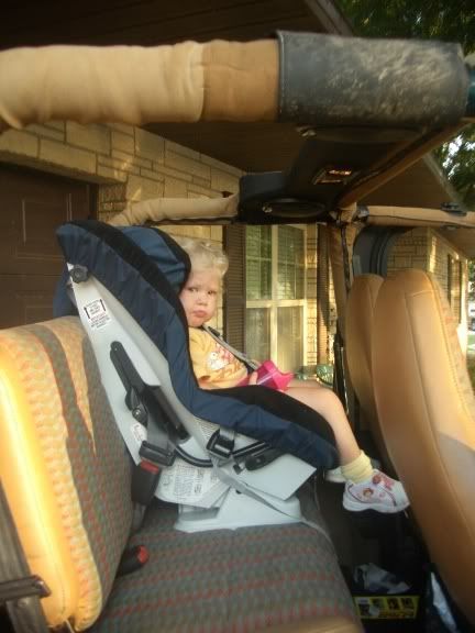 Can a carseat go in a jeep wrangler #4