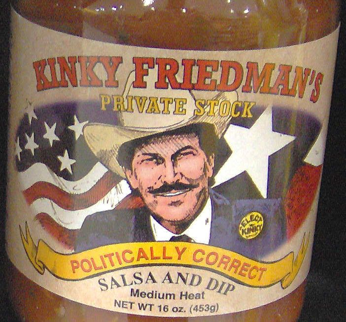 Kinky's Sauce label