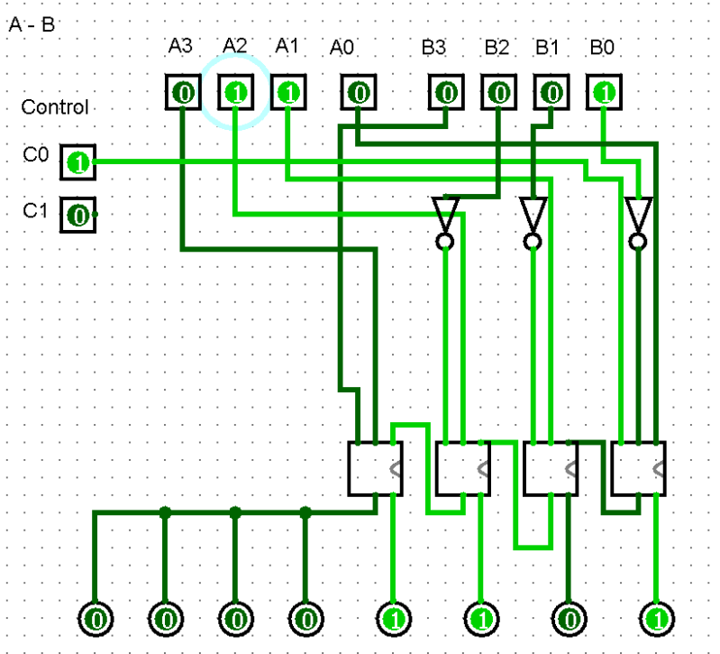 Need Help On Calculator circuit Circuit Diagram