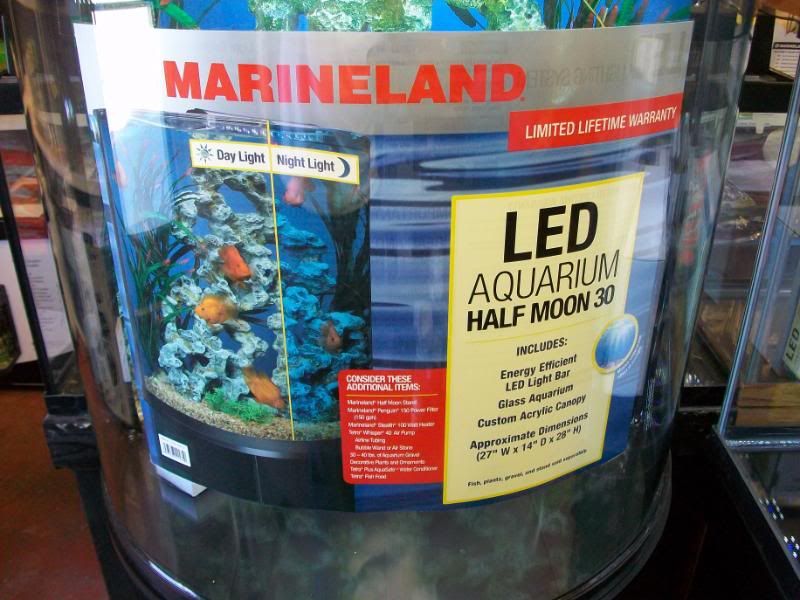 100 3102 - New Product!!! Marineland LED Half Moon 30
