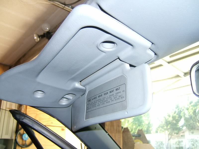 How To Install Sun Visor Bushings