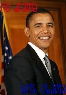 Photograph of Barak Obama, U.S. presidential candidate for the Democratic Party.
