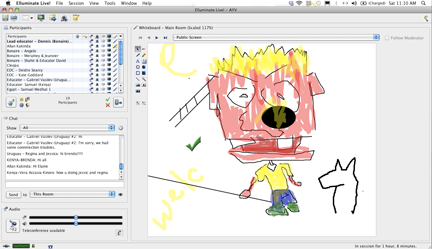 elluminate chat silliness
