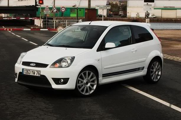 2008 58 reg Frozen White Ford Fiesta ST with 10k miles