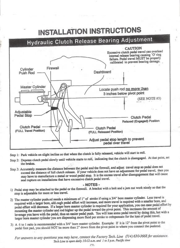 McLeod hyd. throwout bearing instructions CorvetteForum Chevrolet