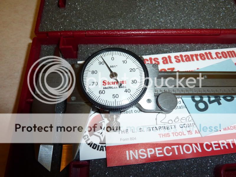 F/S Starrett 120A6 Dial Calipers
