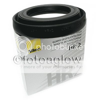 NIKON HR 2 Rubber Lens Hood for 50mm f/1.4 f/1.8 HR2 au  