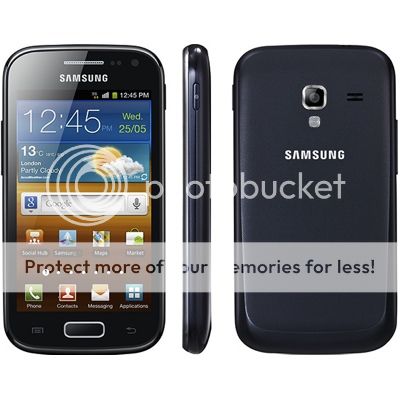 Samsung GT I8160 Galaxy Ace 2 4GB Android Unlocked Phone Onyx Black 