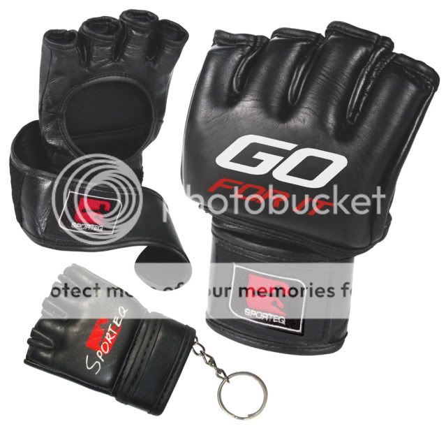 Sporteq Martial Arts Cage Fighting Gloves MMA Cage UFC