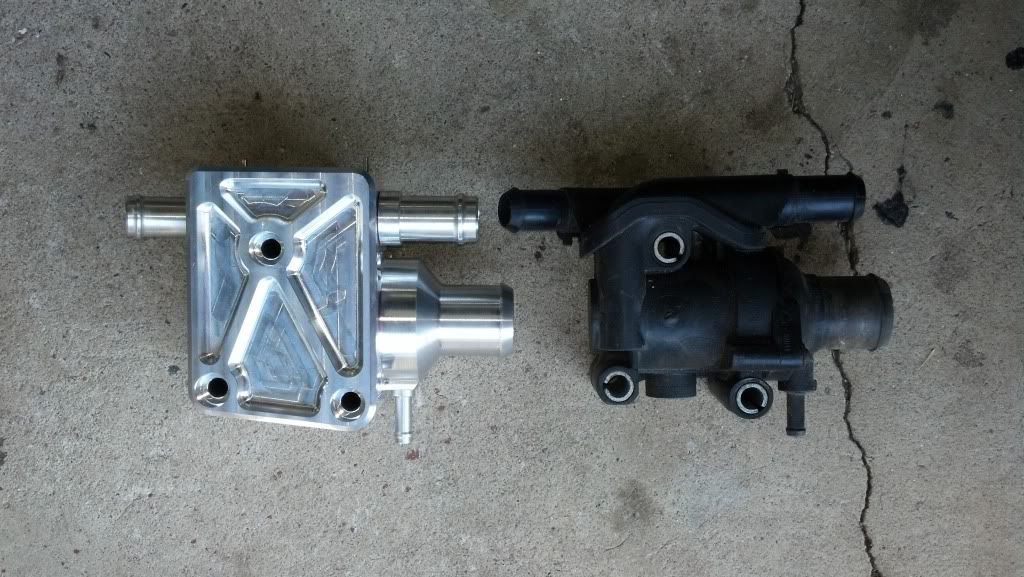 Bostig Billet Aluminum Thermostat Housing
